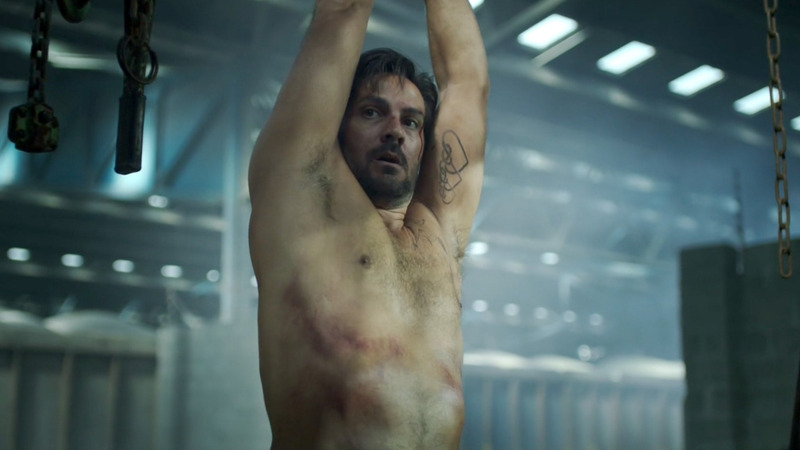 Hooten & the Lady's Sexiest Scenes with Michael Landes. Sexy, Shirtless. 61158