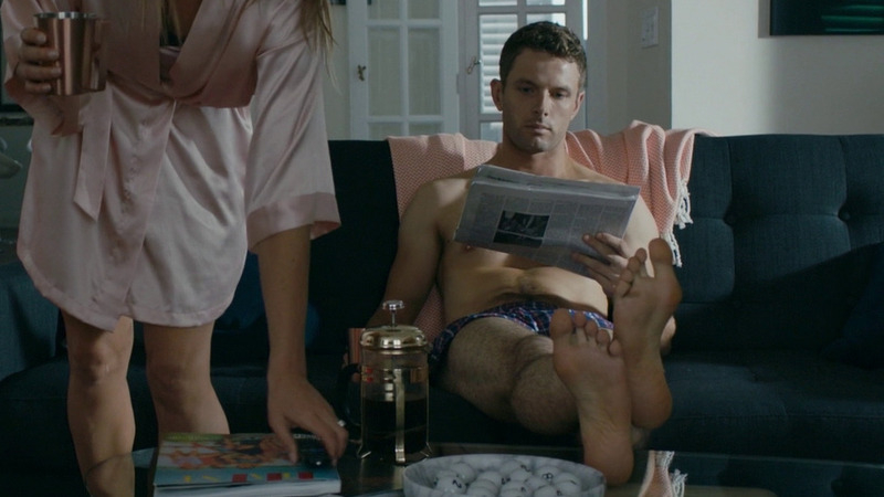 Below Her Mouth's Sexiest Scenes with Sebastian Pigott. Shirtless. 69192