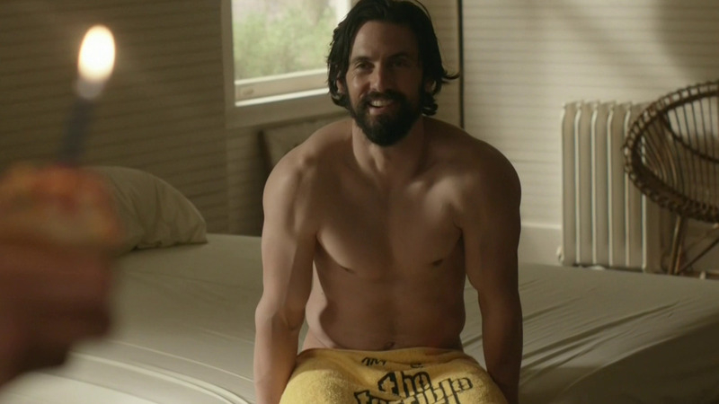 Sexiest Jack Pearson Scenes. Shirtless, beard, bedroom. 65128