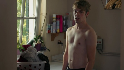 Thomas Mustin in The Break (2016-2018) Shirtless Hairless Chest Pec 64179