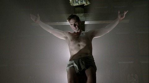 Sexiest Scenes of Monsignor Timothy Howard from American Horror Story. Shirtless. 59729