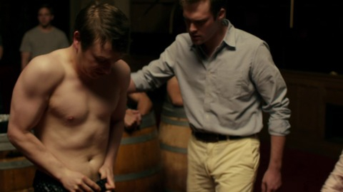 Sexiest Scenes of John 'Douchenozzle' Macgyver from Total Frat Movie. Shirtless. 59885