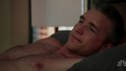 Jeff Hephner in Chicago Med (2015-2022) Shirtless Bedroom In Bed 60083