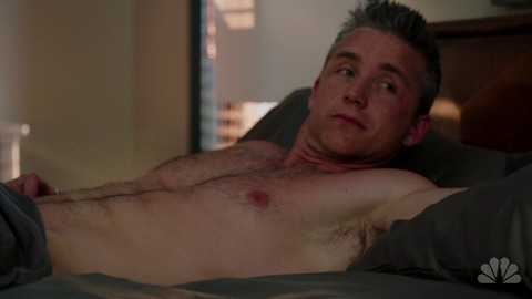 Jeff Hephner in Chicago Med (2015-2022) Shirtless Bedroom In Bed 60081