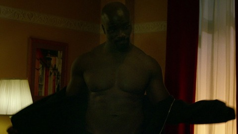 Mike Colter in Marvel's Luke Cage (2016-2018) Shirtless 60103