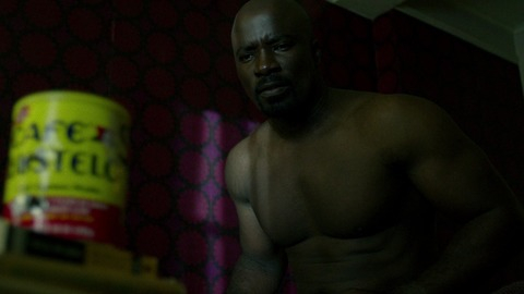 Mike Colter in Marvel's Luke Cage (2016-2018) Shirtless 60100