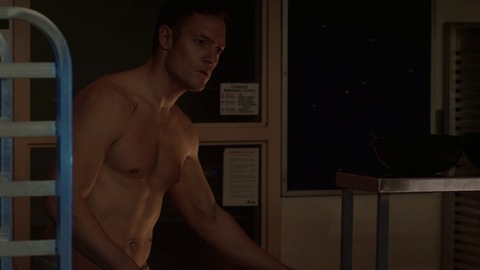 Tahmoh Penikett in Painkillers (2015) Shirtless 60184