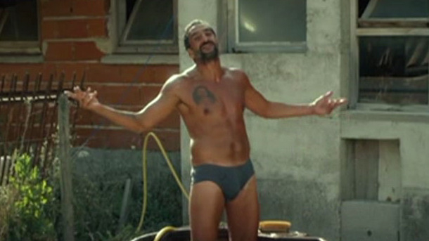 Sexiest Karim Saidi Scene in Tapette. Shirtless, Underwear. 60541