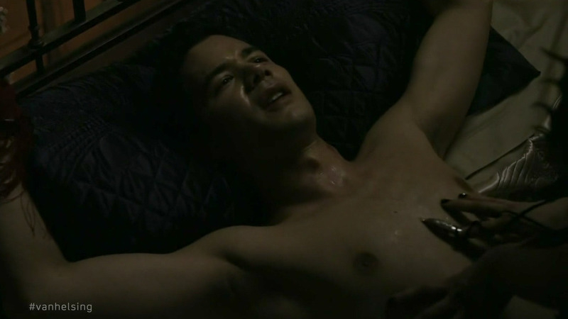 Hottest Mat Lo Scene in Van Helsing. Sexy, Shirtless, Straight. 60482