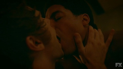 Henderson Wade in American Horror Story (2011-2024) Gay Shirtless 60678