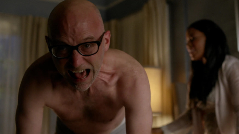 Sexiest Moby Scene in Blunt Talk. Shirtless. 62191