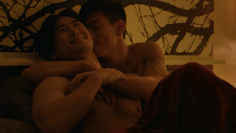 Sexiest Jake Choi Scene in Front Cover. Shirtless. 61009
