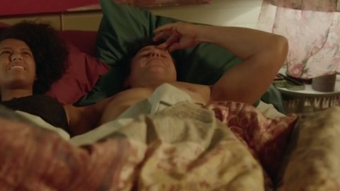 Rodger Corser in Doctor Doctor (2016-2018) Shirtless Bedroom In Bed 61347