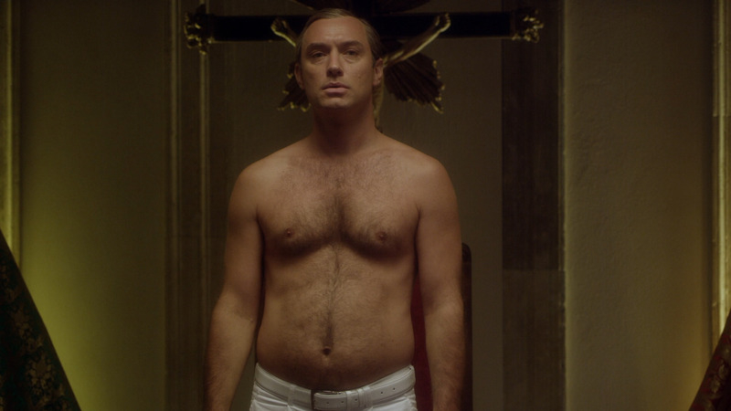 Sexiest Scenes of Lenny Belardo / Pope Pius XIII from The Young Pope. Shirtless. 70901