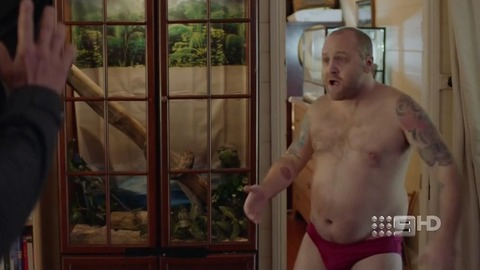 Dave Eastgate in Doctor Doctor (2016-2018) Shirtless Underwear Bulge Red Underwear 61344