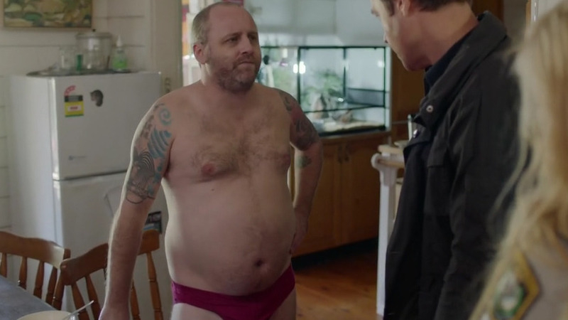 Hottest Dave Eastgate Scene in Doctor Doctor. Shirtless, Underwear, bulge, red underwear. 61346