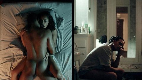 Jay Ellis Naked as Lawrence. Butt, bedroom, couple. 165129