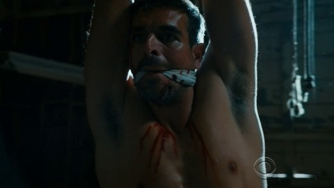 T.J. Ramini in NCIS: Los Angeles (2009-2019) Shirtless Blood Gagged 61459