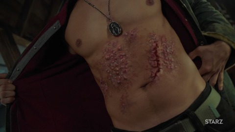 Ray Santiago in Ash vs Evil Dead (2015-2018) Shirtless 61470