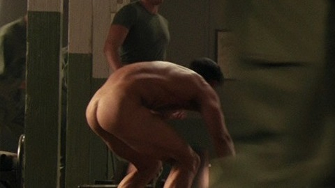 Nudes of Milt 'Hollywood' Zane from Hacksaw Ridge. Butt, Shirtless. 66762