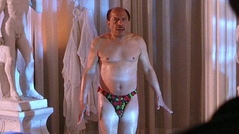 Sherman Hemsley in Screwed (2000) Bathing Sexy Shirtless Suit 61517