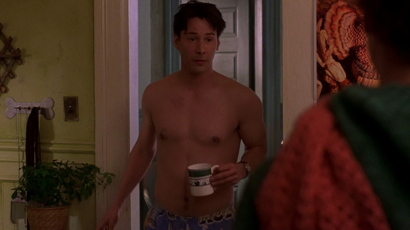 Hottest Keanu Reeves Scene in Sweet November. Shirtless. 61526