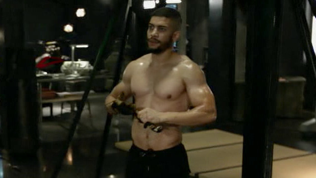 Sexiest Scenes of Rene Ramirez from Arrow. Sexy, Shirtless. 62891