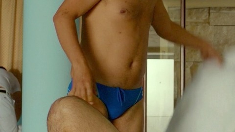 Roy Assaf in The Kind Words (2015) Bathing Bulge Shirtless Suit 61618