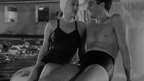 Victor Mature in I Wake Up Screaming (1941) Bathing Shirtless Suit 61782
