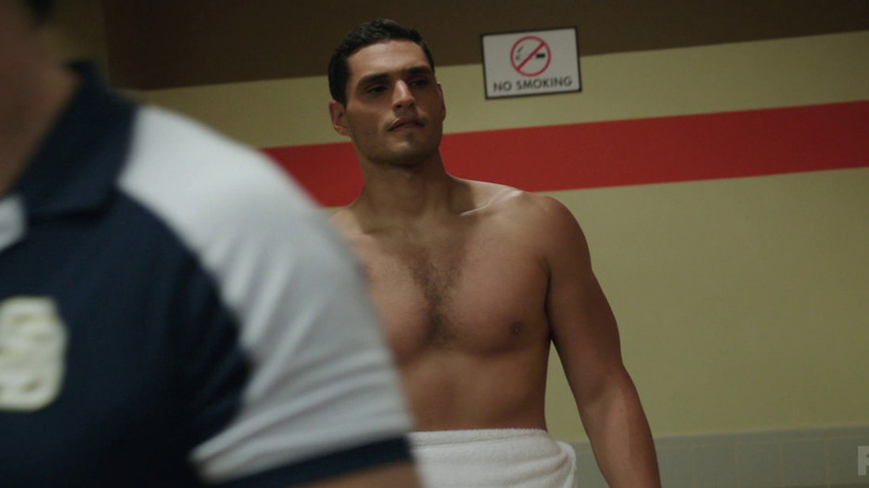 Sexiest Scenes of Livan Duarte from Pitch. Shirtless. 62033