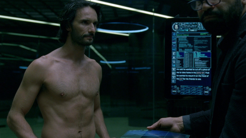 Sexiest Rodrigo Santoro Scene in Westworld. Shirtless. 76105