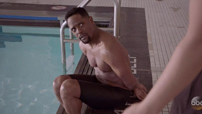 Sexiest Blair Underwood Scene in Quantico. Bathing Suit, Shirtless. 68779