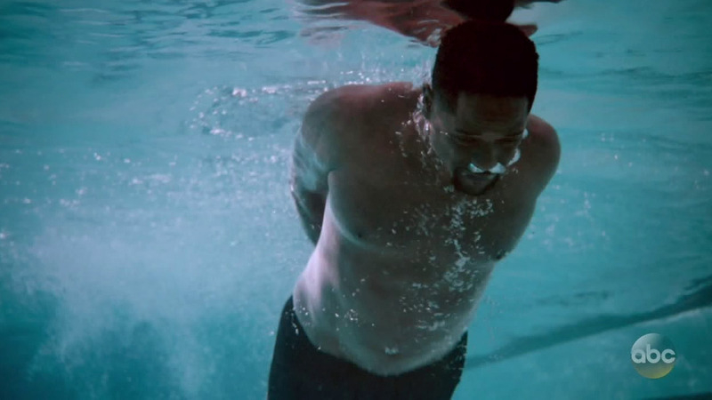 Hottest Blair Underwood Scene in Quantico. Bathing Suit, Shirtless. 68780