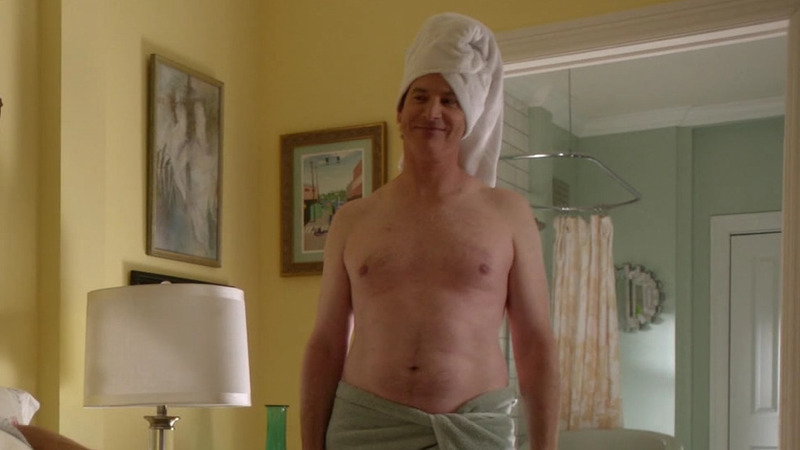 Sexiest Rob Huebel Scene in Blunt Talk. Shirtless. 62197
