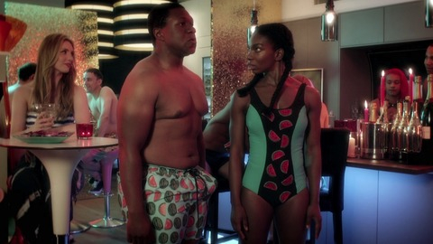 Jonathan Livingstone in Chewing Gum (2015-2017) Bathing Suit Bulge Shirtless 68430