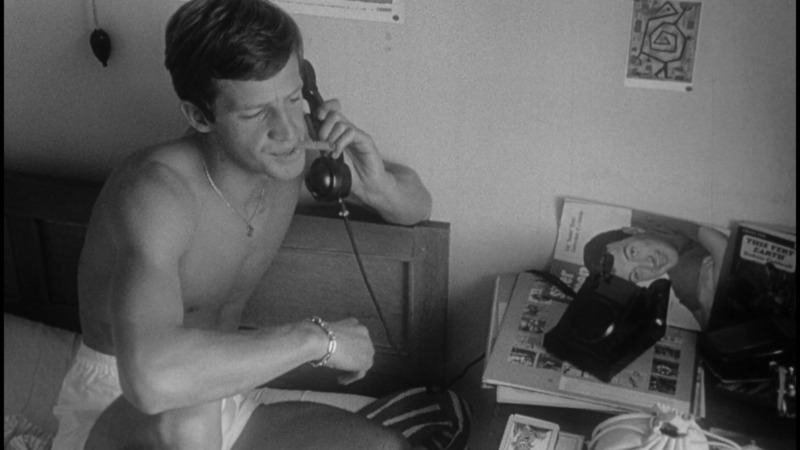 Sexiest Scenes of Michel Poiccard / Laszlo Kovacs from Breathless. Shirtless, Underwear. 62417