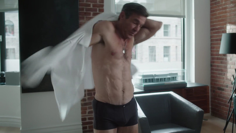 Sexiest Dennis Quaid Scene in The Art of More. Bulge, Shirtless, Underwear. 62455