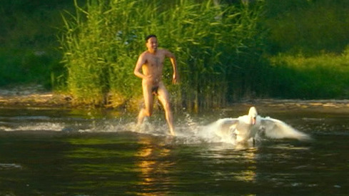 Yony Leyser Naked as Ezra. Balls, Penis, Shirtless. 66399