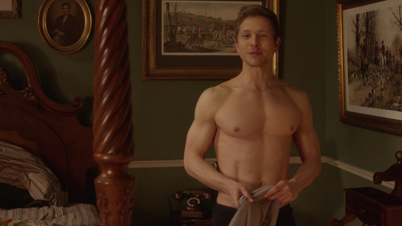 Sexiest Scenes of Logan Huntzberger from Gilmore Girls: A Year in the Life. Shirtless. 62759