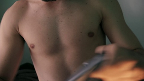 Sexiest Rafael Scenes. Shirtless, hairless chest, pecs. 62788