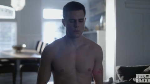 Sexiest Jared Abrahamson Scene in Travelers. Shirtless. 62785
