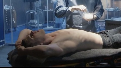 Jared Abrahamson in Travelers (2016) Shirtless 63788