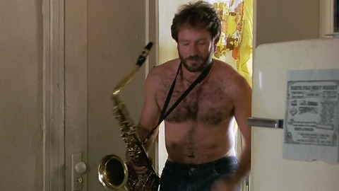 Robin Williams in Moscow on the Hudson (1984) Shirtless 62794