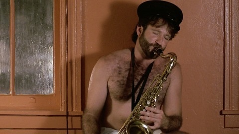 Robin Williams in Moscow on the Hudson (1984) Shirtless 62792