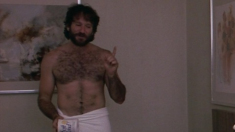 Moscow on the Hudson's Sexiest Scenes with Robin Williams. Shirtless. 62790