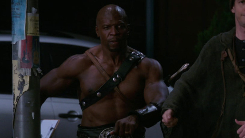 Hottest Terry Jeffords Scenes. Shirtless, bald, cosplay. 62847
