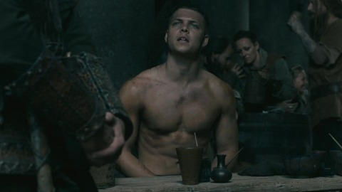 Hottest Alex Høgh Andersen Scene in Vikings. Shirtless. 76700
