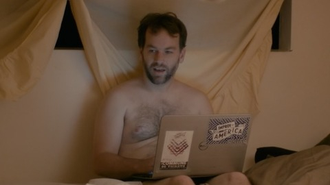 Sexiest Mike Birbiglia Scene in Don't Think Twice. Shirtless. 63013