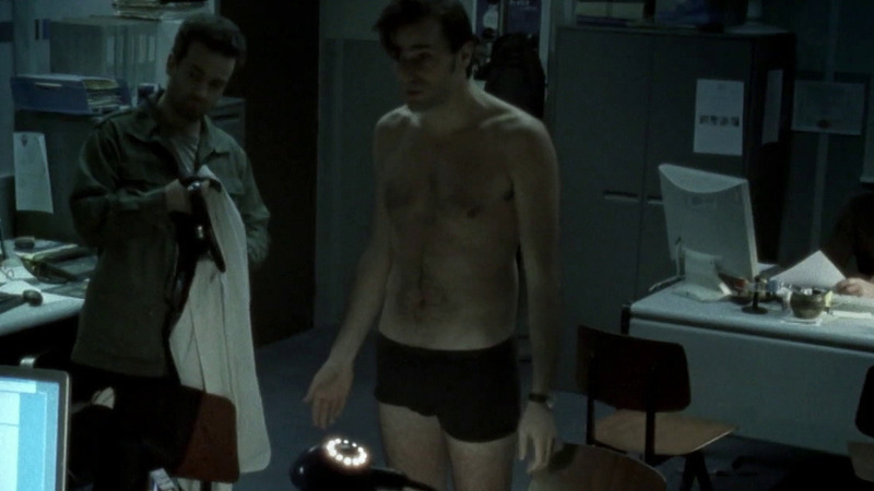 Sexiest Grégory Fitoussi Scene in Spiral. Sexy, Shirtless, Underwear. 63229
