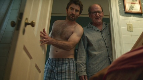 Sharlto Copley in The Hollars (2016) Shirtless Underwear 63484
